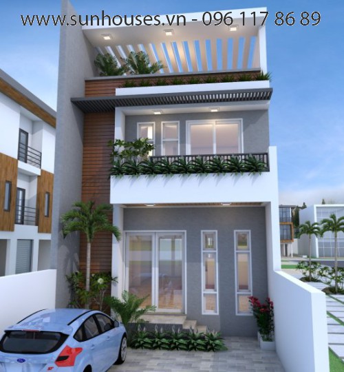 Thiết kế nhà phố - Mẫu 18